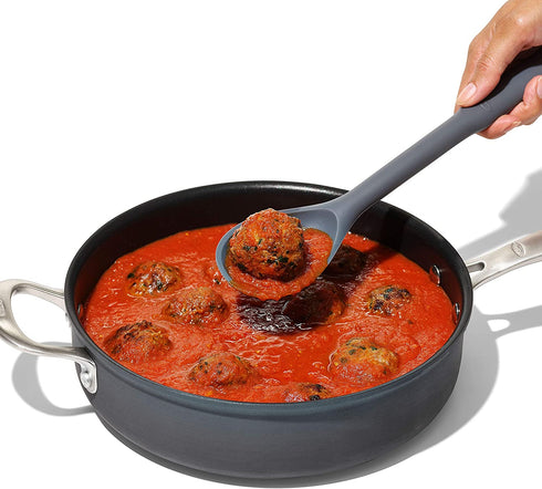 OXO Good Grips Silicone Spoon,Peppercorn,us:one size