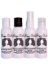 Rizos Curls 4-Step Travel Kit for Curly Hair: Curl Defining Cream, Shampoo, Conditioner, Refresh & Detangle (2 fl oz each)