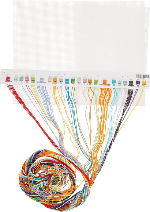 Dimensions Alphabet Birth Record Counted Cross Stitch Kit, 12 x 12