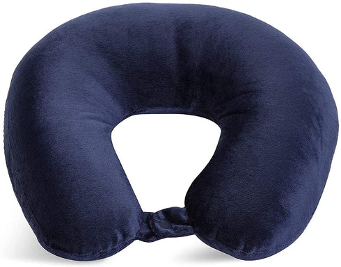 World's Best Feather Soft Microfiber Neck Pillow, Navy