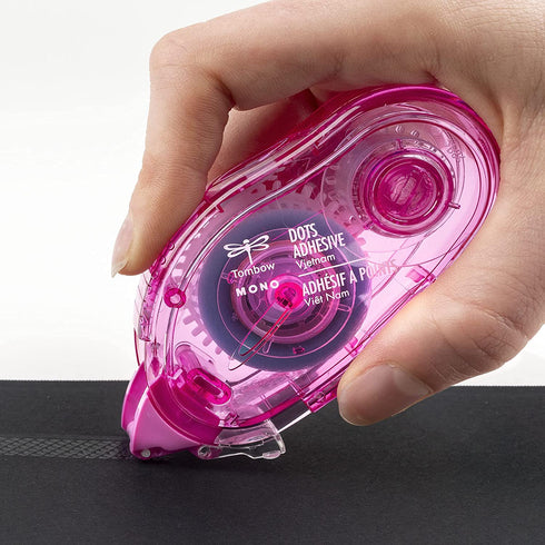 Tombow 62149 Mono Adhesive Dots Applicator Refills, 3-Pack. Easy to Refill for Smooth Application