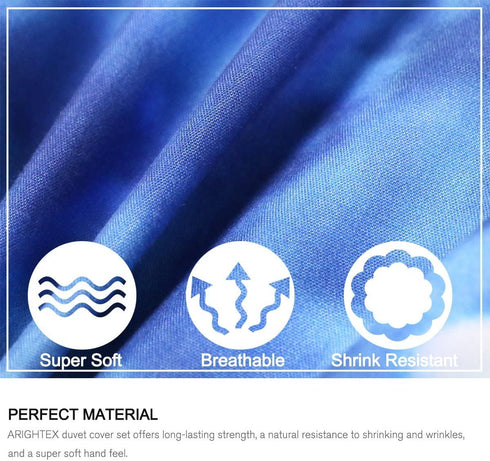 Arightex Sea Turtle Pillow Cover Ocean Blue Pillow Covers Sea Life 3D Fish Coral Pillow Shams Teen Pillowcase Set of 2 (Marine, Standard 20" x 26")