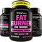 Weight Loss Pills for Women - Diet Pills for Women - The Best Fat Burners for Women - This Thermogenic Fat Burner is a Natural Appetite Suppressant & Metabolism Booster Supplement - Reduces Belly Fat