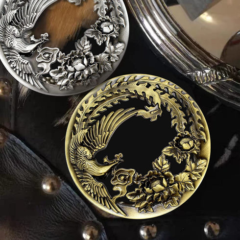 Hion Candle Toppers Scented Candles Cover, Leaf Pine Candle Topper Shade Sleeves for Candle Jars,Candles Gifts for Women Candle Accessories Jar Candle Lid-Help Jar Candles Melt Evenly Phoenix (Golden)