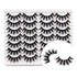 Veleasha Lashes 3D Faux Mink Lashes Fluffy False Eyelashes Natural Look 14 Pairs Lashes Pack Luxury Wispy Fake Eyelashes