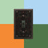 AMERELLE 65RDB Filigree Wallplate, 1 Rocker, Cast Metal, Aged Bronze, 1-Pack, Double Toggle