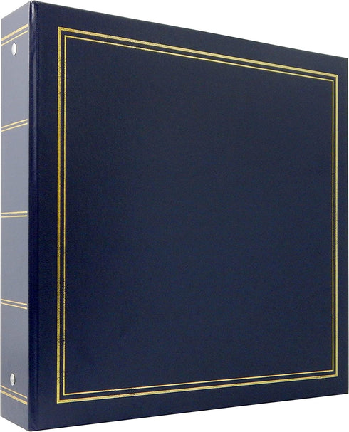 MCS MBI Library Collection 400 Pocket 4x6 Photo Album in Blue