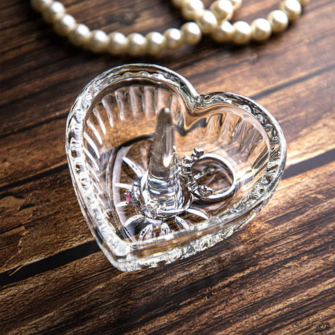 H&D Crystal Ring Holder Dish