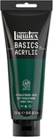 Liquitex - 4385317 BASICS Acrylic Paint, 8.45-oz tube, Phthalocyanine Green