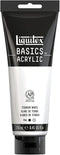 Liquitex BASICS Acrylic Paint, 8.45-Oz Tube, Titanium White