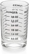 Shot Glass Measuring Cup 3 Ounce/90ML Liquid Heavy High Espresso Glass Cup Black Line