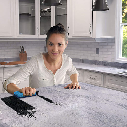 Scrubit Non-Scratch Cleaning Scrub Sponges- Scrubbing Dish Sponge Ideal for Washing Kitchen ,Dishes, Bathroom &More Dishwashing Sponge Along with A Thought Scrubber 24 sponges