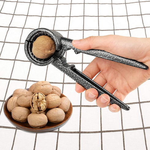 Anwenk Nutcracker Pecan Walnut Nut Crackers Bundle Heavy Duty Shell Seafood Cracker Tool with Non-Slip Handle