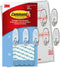 Command Clear Medium Hooks, 7 Hooks, 12 Strips - Easy to Open Packaging, Organize Damage-Free