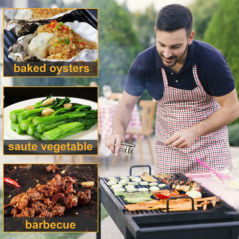 Garlic Press, 304 Stainless Steel Garlic Mincer & Crusher, Heavy Duty, Easy Squeeze, Rust Proof, Easy Clean