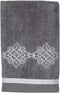 Avanti Linens Riverview Hand Towel, Nickel,038122NKL