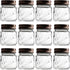 Mini Mason Jars Shot Glasses with Lids in Bulk Set (2 Ounce, 12-Pack)