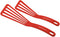 Rachael Ray KitchenTools and Gadgets Nylon Cooking Utensils / Spatula / Fish Turners - 2 Piece, Red