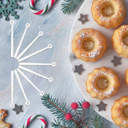 Mini Scoops Measuring Spoons Mini Shovel Scoop Spice Scoop Tiny Measuring Spoon Micro Powder Scoop for Cosmetics Medicines Spices Powder Measurement Tools Supplies (36, 0.15 ml)