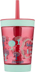 Contigo Spill-Proof Kids Tritan Straw Tumbler, 14 Oz, Sprinkles Pink