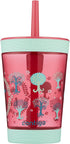 Contigo Spill-Proof Kids Tritan Straw Tumbler, 14 Oz, Sprinkles Pink