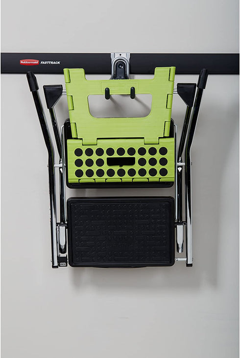 Rubbermaid Fasttrack Multi-Purpose Hook, Good for Holding Cords, Lawn Chairs, Shovels, and Kids Toys, Holds up to 50 Pounds