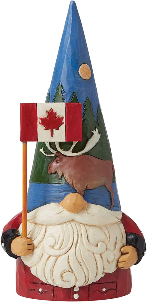 Enesco Jim Shore Heartwood Creek Canadian Gnome Figurine