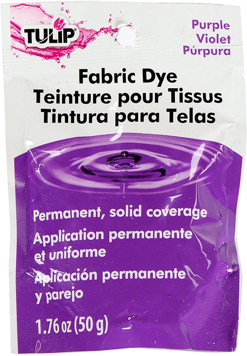 TULIP Purple, One-Color Permanent Fabric Dye