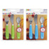 Munchkin Splash Toddler Fork, Knife and Spoon Set, 6 Pack, Blue/Green