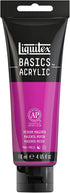 Liquitex 1046500 BASICS Acrylic Paint, 4-oz tube, Medium Magenta