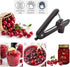 Cherry Pitter,Cherry Seed Remover Olives Pitter Tool, Cherries Corer Pitter Tool with Space-Saving Lock Design,Multi-Function Fruit Pit Remover for Making Cherry Jam ( Stainless Steel / Heavy-Duty)