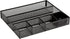 Rolodex Deep Desk Drawer Organizer, Metal Mesh, Black (22131) 11.75 inches long by 15.25 inches wide