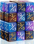 24 Pieces Dice Counters Token Dice D6 Gaming Dice Cube Loyalty Counter Magic Dice Compatible with Card Gaming Accessory, 2 Styles