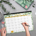 2022 Desk Calendar - Monthly Desk/Wall Calendar, 16.9" — 12.1", Jan 2022 - Dec 2022, Large Ruled Blocks + Premium Thick Paper + Corner Protectors - 12 Different Themes