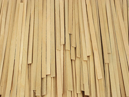 Disposable Wooden Coffee Stirrers - 5.5 Inch Stir Stick (1000, 5.5")