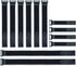 VELCRO Brand Bulk Pack 12 Reusable Fastening Cable Straps with Buckle Variety Sizes 8"-12"-18" Multi-Purpose Cinch Strap VEL-30100-AMS