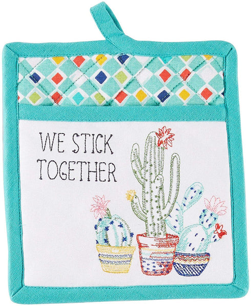 Kay Dee Designs Cactus Garden Pocket Mitt, 8" x 10", Various