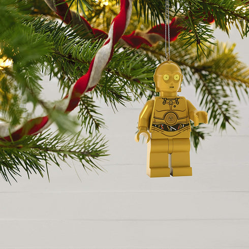 Hallmark Keepsake Christmas 2019 Year Dated Lego Star Wars C-3PO Ornament, C3PO