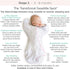 Amazing Baby Transitional Swaddle Sack with Arms Up Mitten Cuffs, Tiny Bear, Sterling, Small, 0-3 Months (Parents' Picks Award Winner)