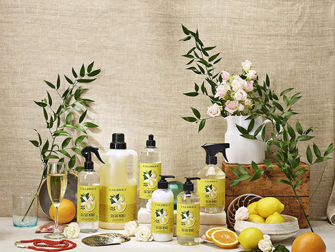 Caldrea Linen & Room Spray Air Freshener, Made with Essential Oils, Plant-Derived & Other Thoughtfully Chosen Ingredients, Packaging May Vary, Transparent, Sea Salt Neroli Scent, 16 Fl Oz